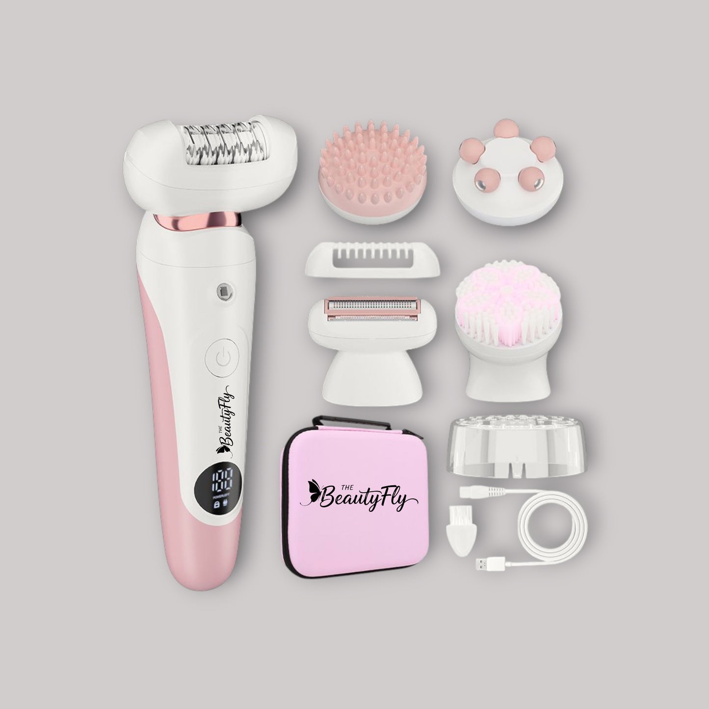 The BeautyFly 5-in-1 Multifunctional Shaver Set